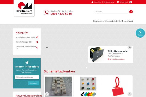 Handystore theme site design template sample