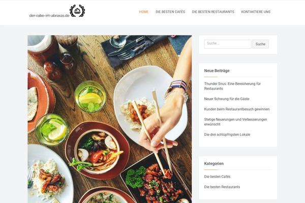 Glow theme site design template sample