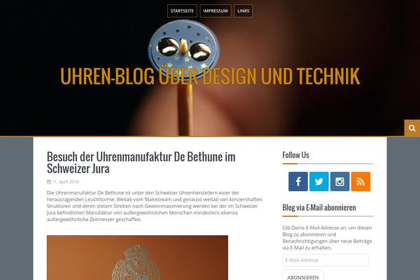 Amplify theme site design template sample