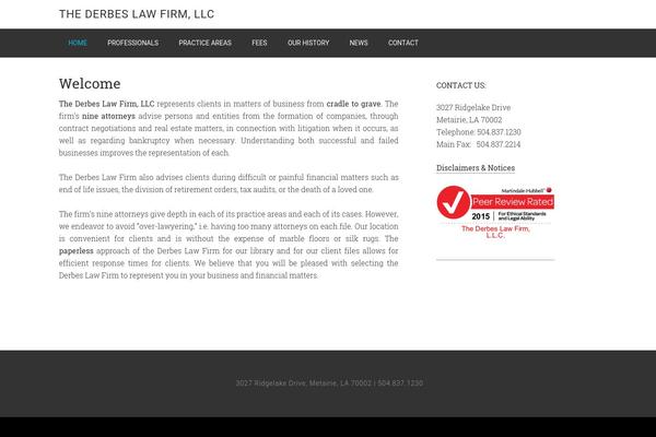 Site using Responsive Menu plugin