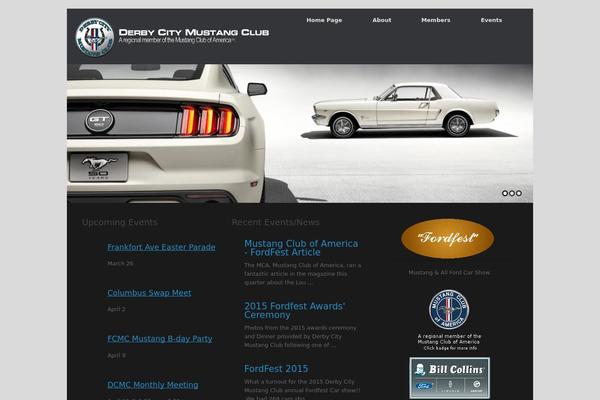 Vantage theme site design template sample