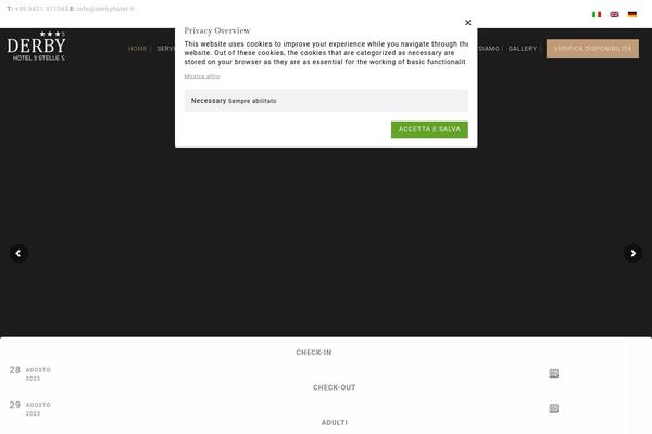 HotelBooking theme site design template sample