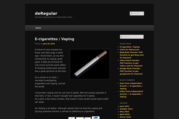 Site using Author Product Review plugin