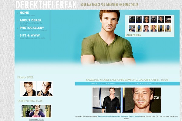V1 theme site design template sample