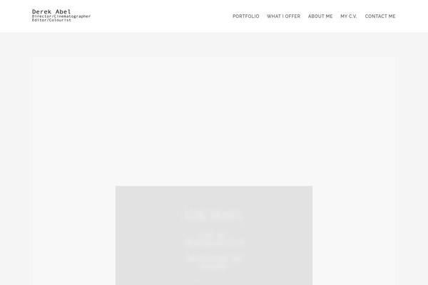 Tides theme site design template sample