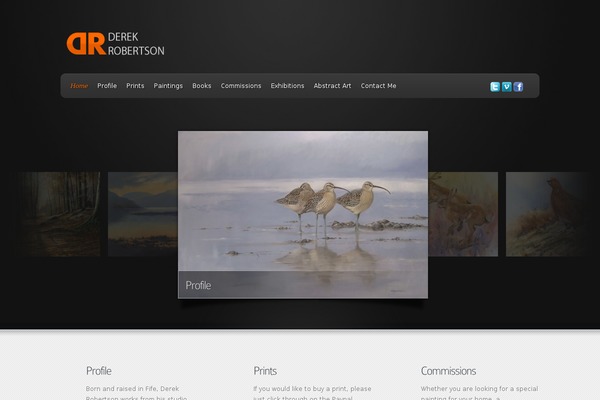 Envisioned theme site design template sample