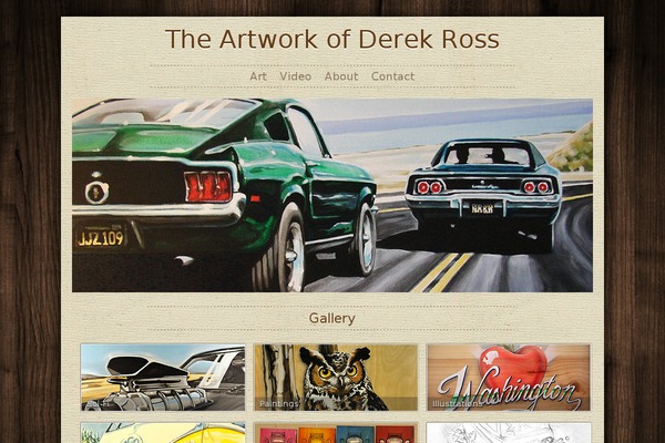 derekrossart.com site used Photolistic