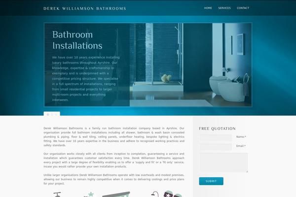 Persuasion theme site design template sample
