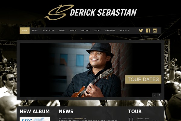 Soundboard theme site design template sample