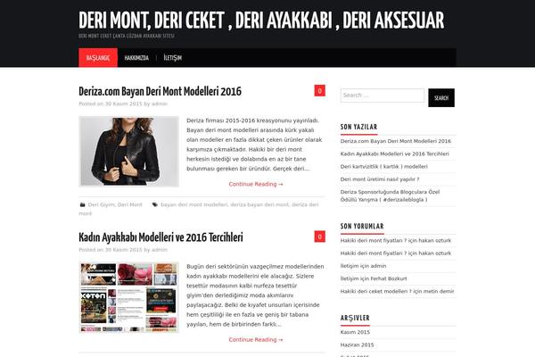 Hiero theme site design template sample