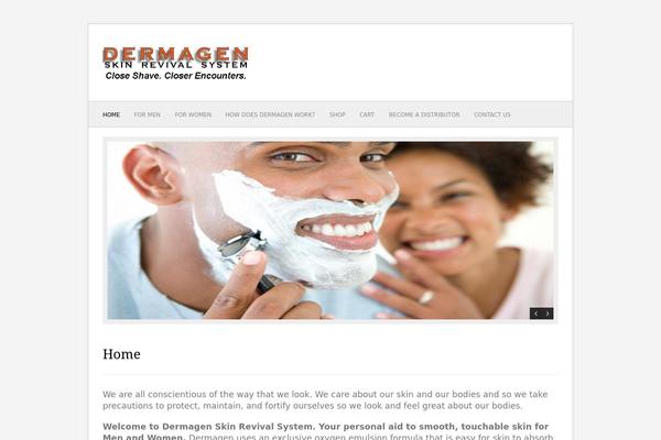 Fresh & Clean theme site design template sample