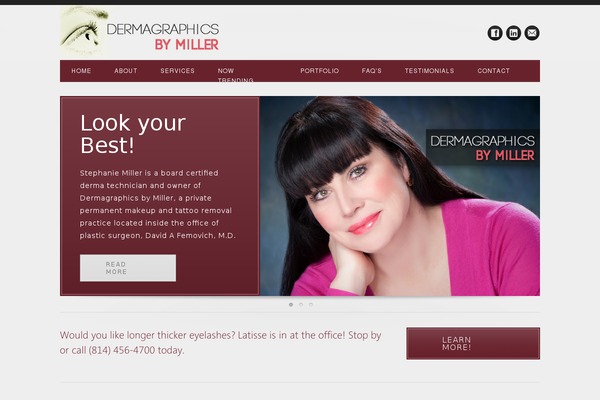 Elegance theme site design template sample