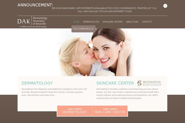 dermaknox.com site used Dak