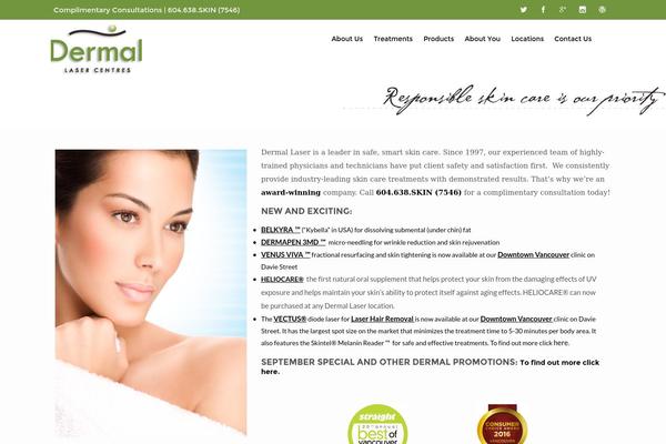Flat Responsive theme site design template sample