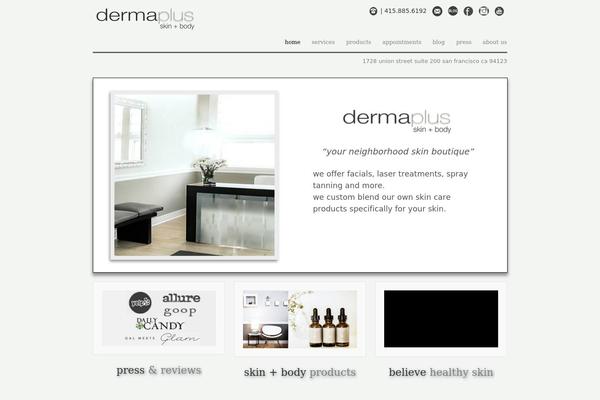 Responsive theme site design template sample