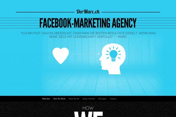 Mercurial theme site design template sample