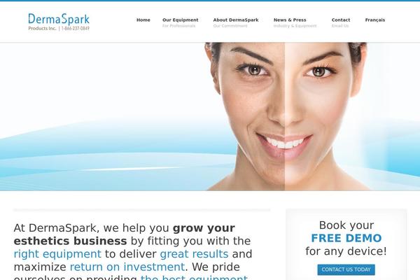Moxie theme site design template sample
