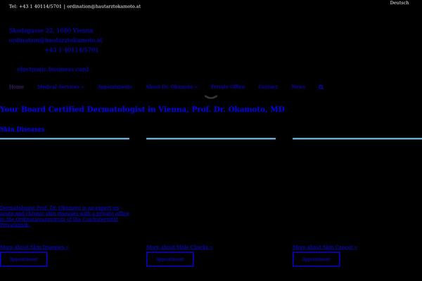 dermatologistvienna.com site used Hautarztokamoto