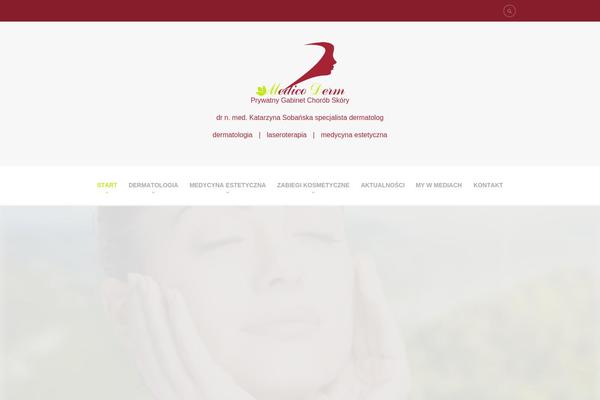 dermatologkielce.com.pl site used Medicoderm