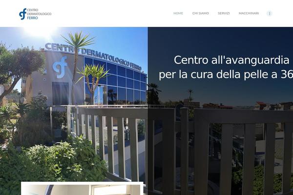 Accalia theme site design template sample