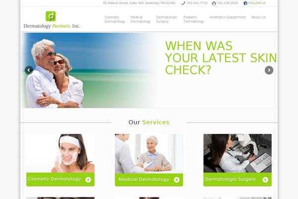Divi Child theme site design template sample