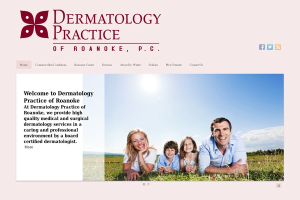 PageLines theme site design template sample