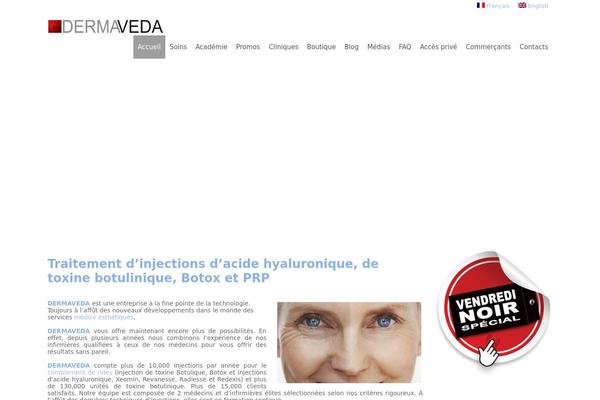 Clinico theme site design template sample