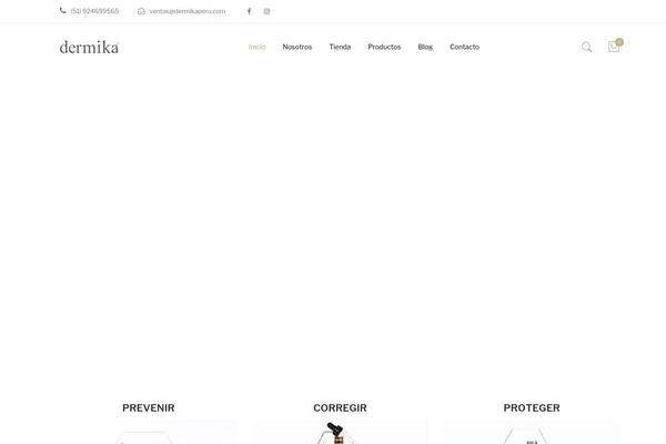 Makali theme site design template sample