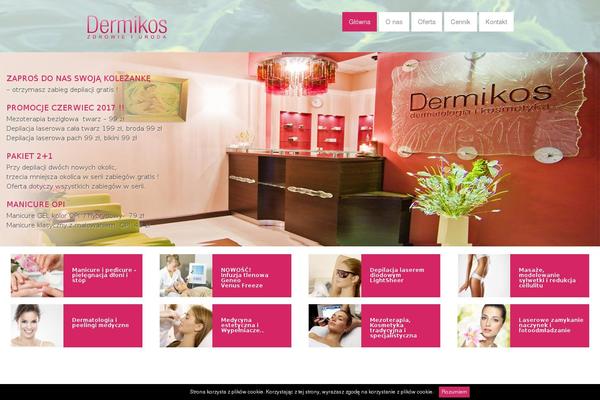 MediCenter theme site design template sample