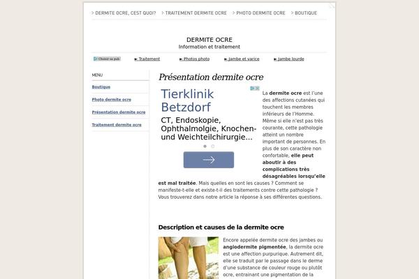 Simplo theme site design template sample