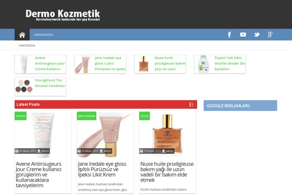 ProMax theme site design template sample