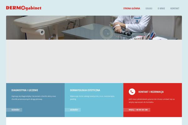 Doctor2 theme site design template sample