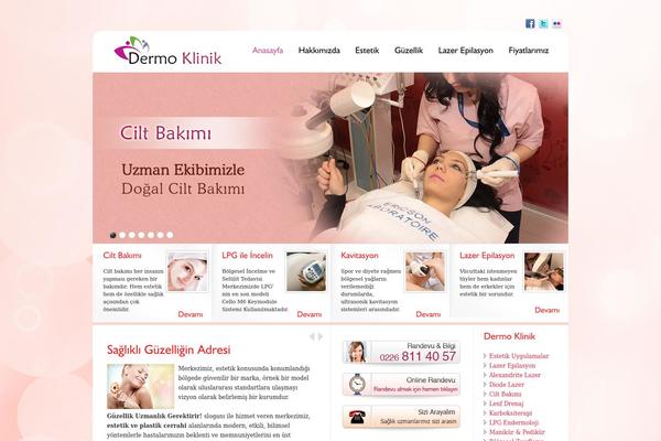 dermoklinik.com site used Creator