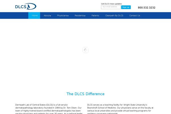 Mana theme site design template sample