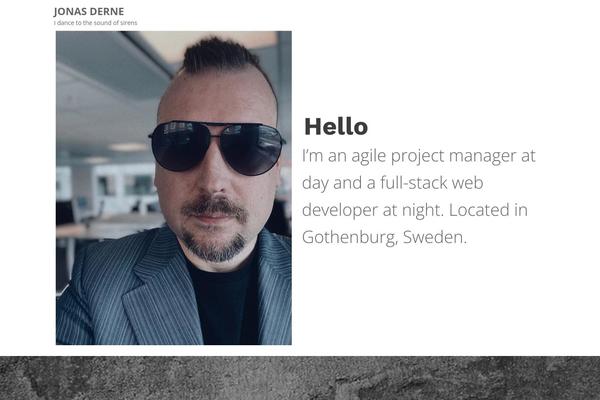 Portfolio-web theme site design template sample