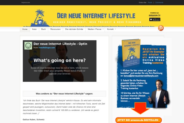 Fresh News theme site design template sample