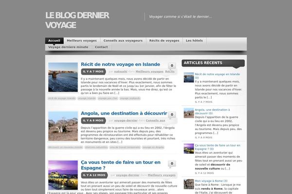 Mystique theme site design template sample