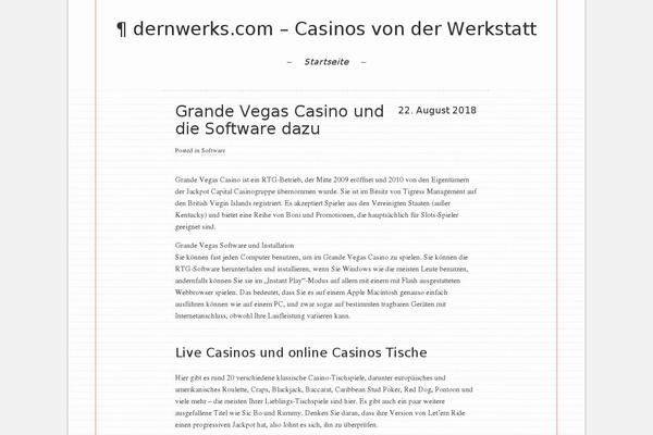 Revolution-pro theme site design template sample