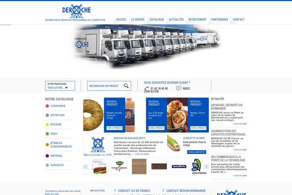 FreshBiz theme site design template sample