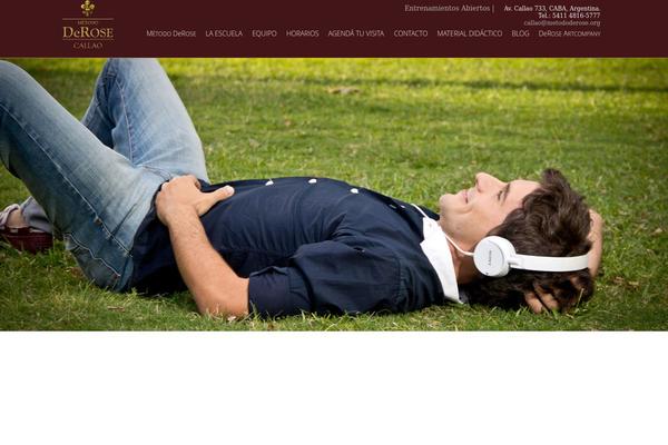 Moustache theme site design template sample