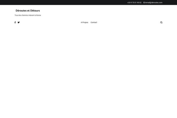 Cenote theme site design template sample