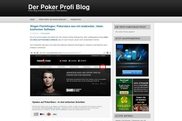 Modernstyle theme site design template sample