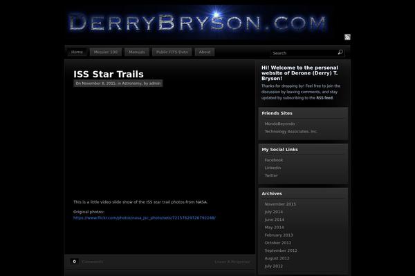 Station theme site design template sample