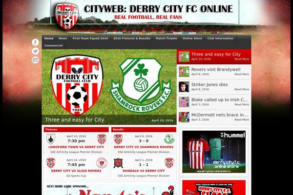 Footballclub-2.6.1 theme site design template sample