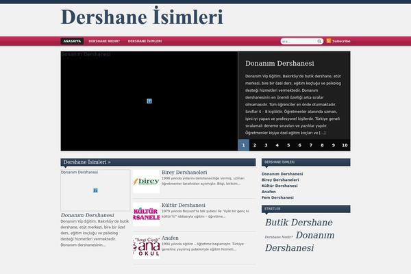 Zenko theme site design template sample