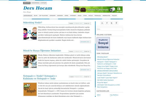 Bisade theme site design template sample