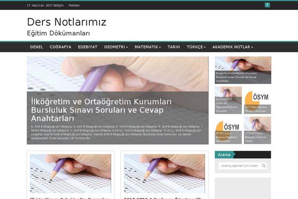 Site using Simple Blog Authors Widget plugin