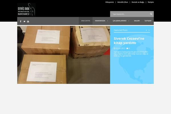 Charity Hub v1.05 theme site design template sample