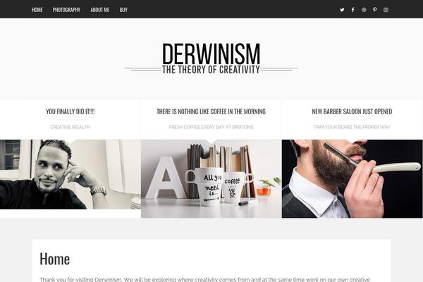 Brixton theme site design template sample