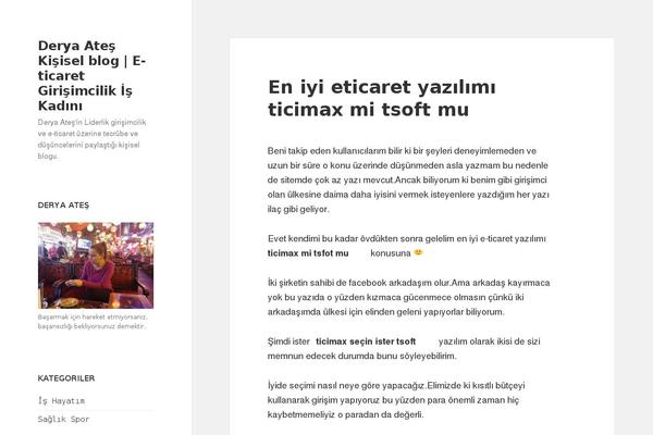 Twenty Fifteen theme site design template sample